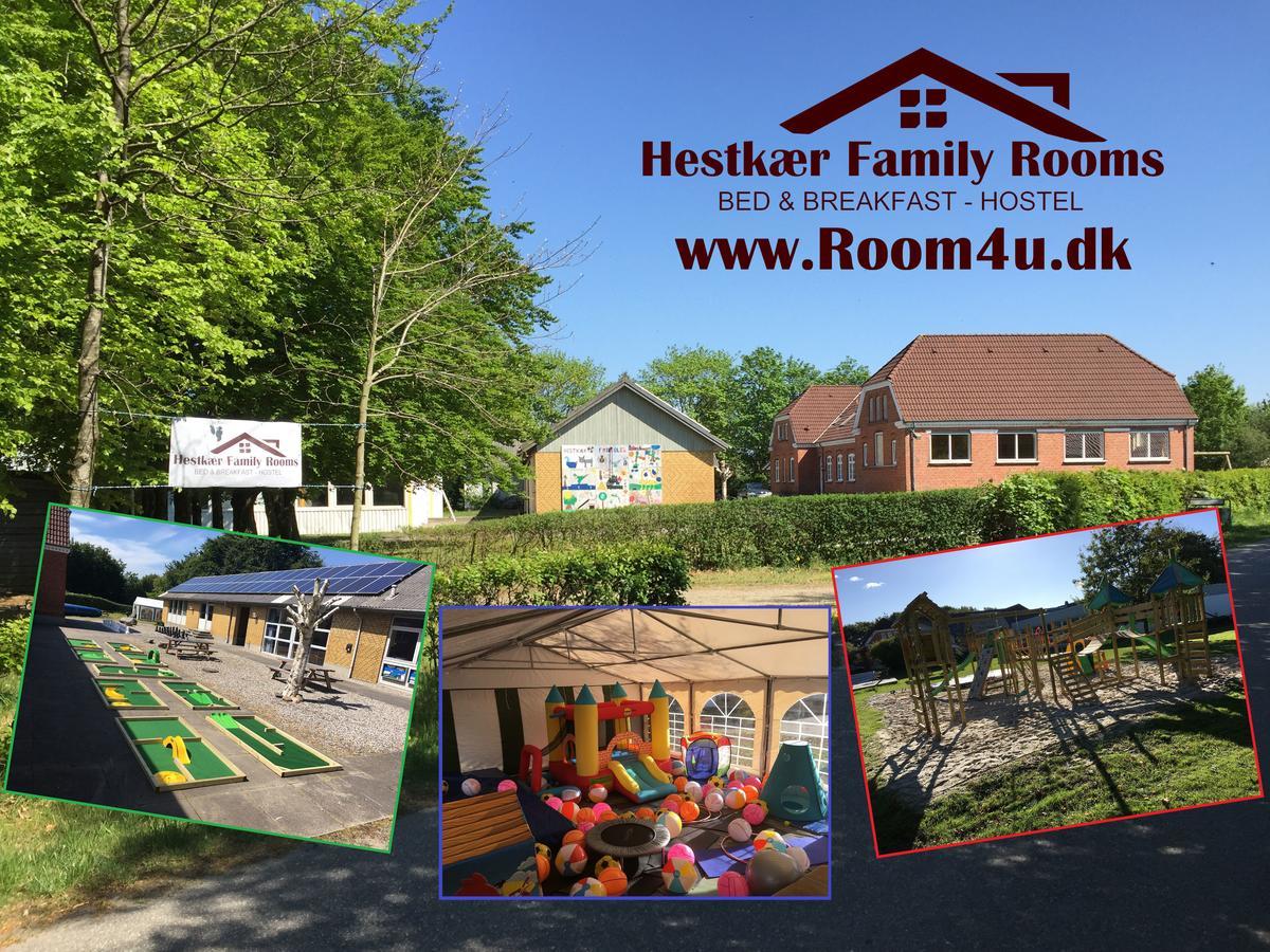 Hestkaer Family Rooms Summer Camp Krogager Exterior foto